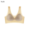 Ice Silk Minimizer Sports Bra with Built-in Pads