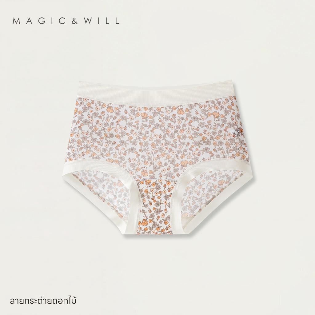 MAGIC & WILL 大码女士碎花轻奢抗菌内裤