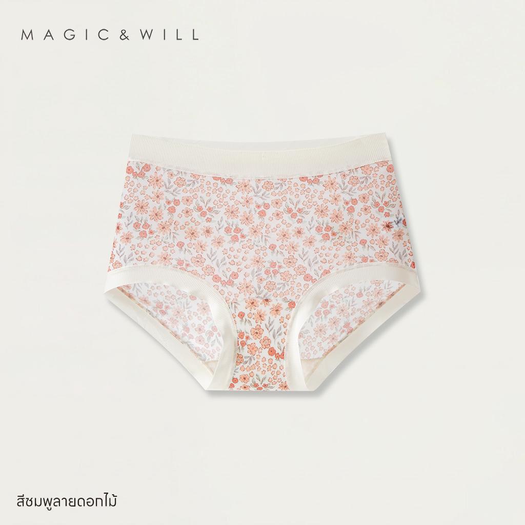 MAGIC & WILL 大码女士碎花轻奢抗菌内裤