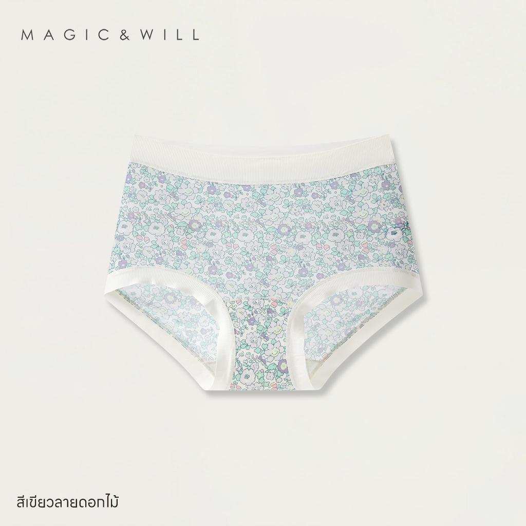 MAGIC & WILL 大码女士碎花轻奢抗菌内裤