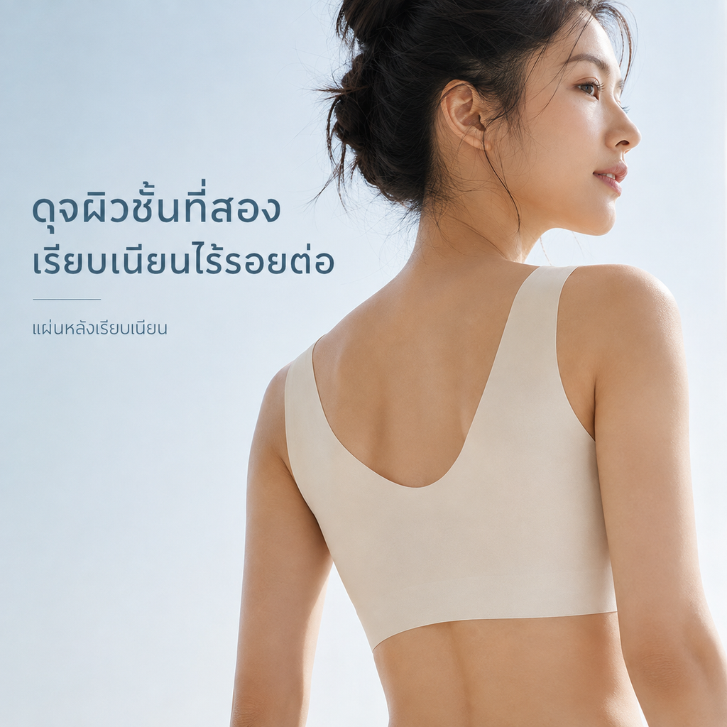 Ice Silk Minimizer Sports Bra with Built-in Pads